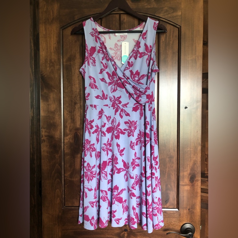 Sleeveless knit dress